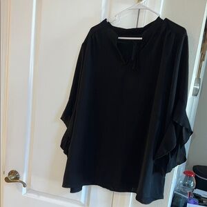 Elegant Black Women's Top